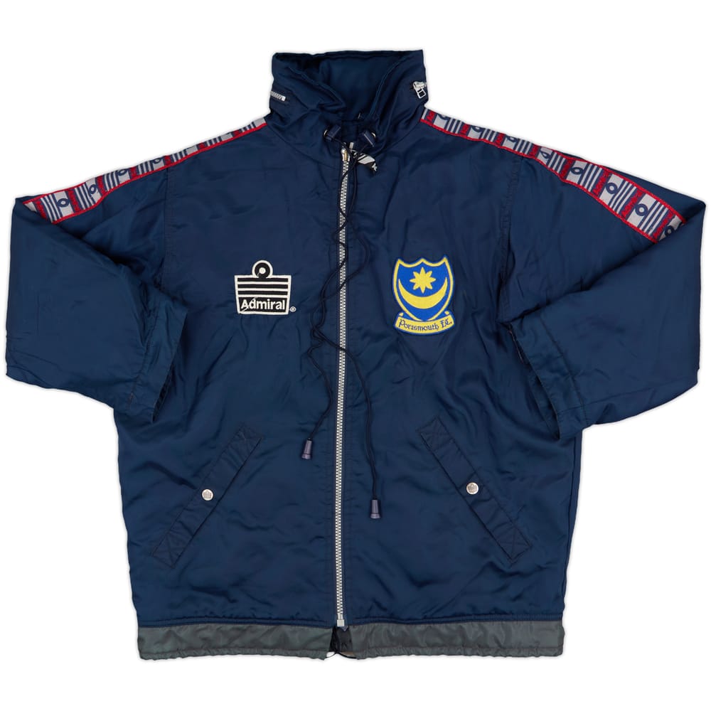 1997-99 Portsmouth Admiral Padded Bench Coat - 6/10 - (XL)