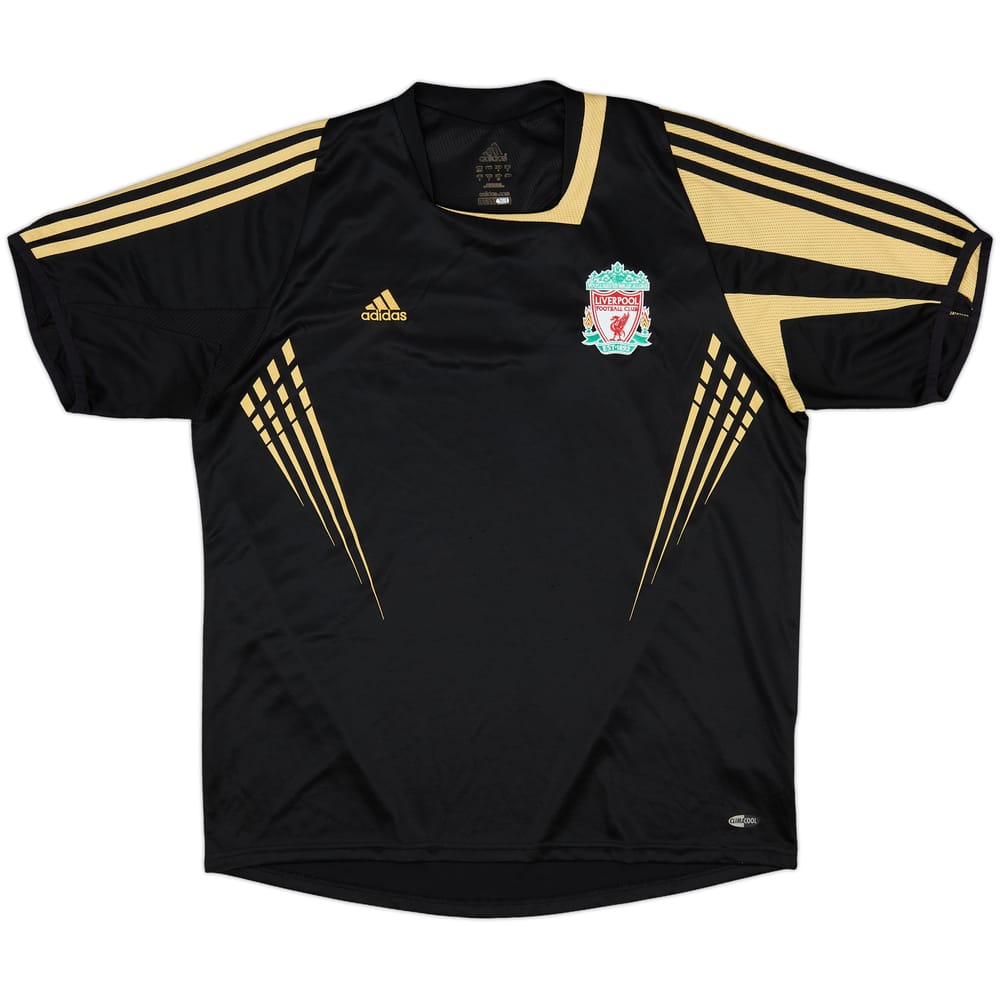 2008-09 Liverpool adidas Training Shirt - 8/10 - (L)