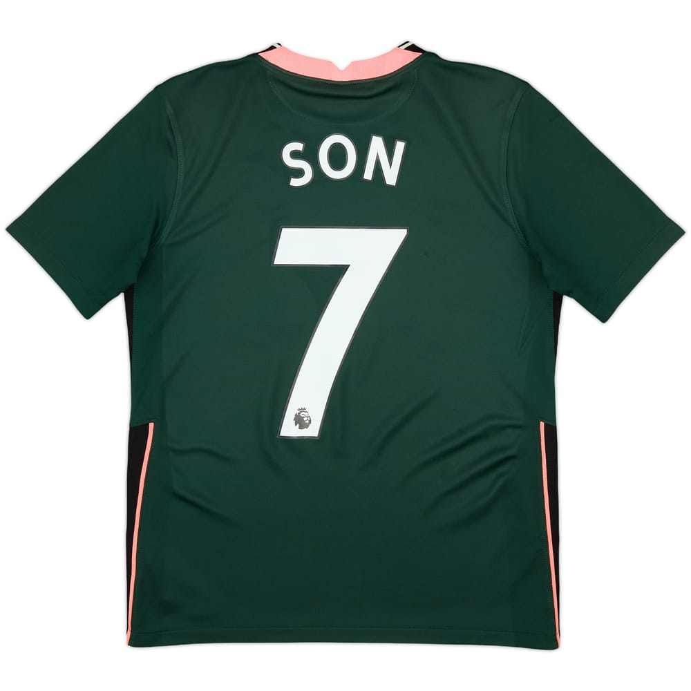 2020-21 Tottenham Away Shirt Son #7 - 6/10 - (XL.Boys)