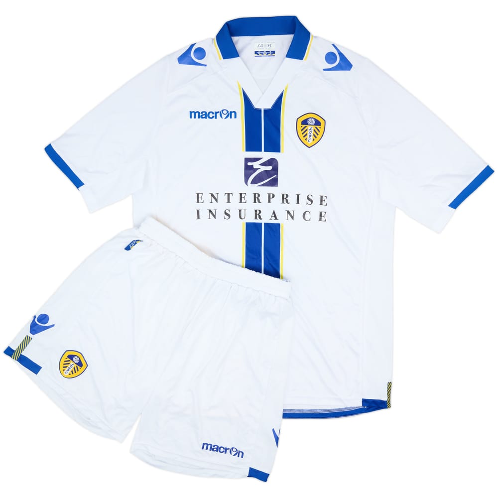 2013-14 Leeds United Home Shirt and Shorts - 9/10 - (L)