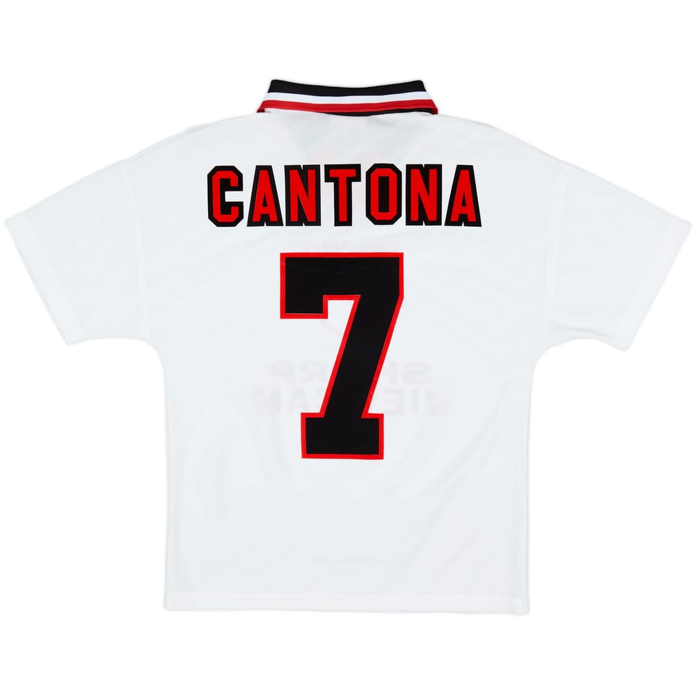 1996-97 Manchester United Away Shirt Cantona #7 - 8/10 - (Y)