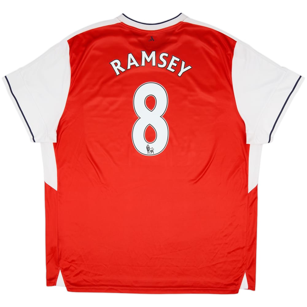 2016-17 Arsenal Home Shirt Ramsey #8 - 7/10 - (4XL)