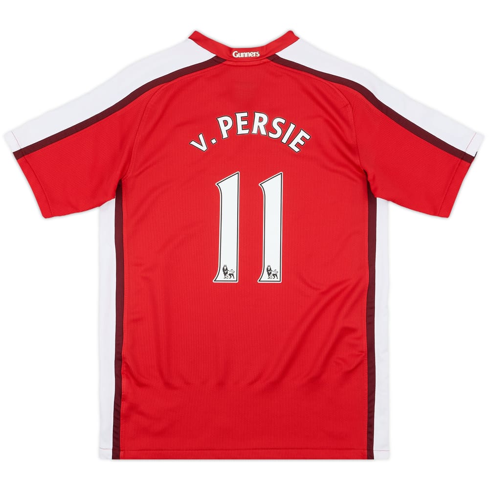 2008-10 Arsenal Home Shirt v.Persie #11 - 6/10 - (M.Boys)