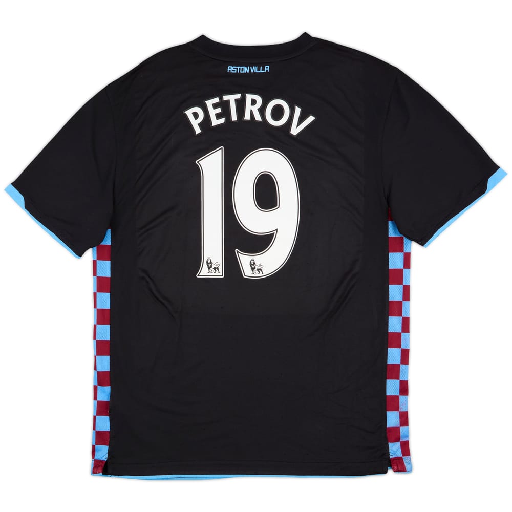 2010-11 Aston Villa Away Shirt Petrov #19 - 9/10 - (XL)