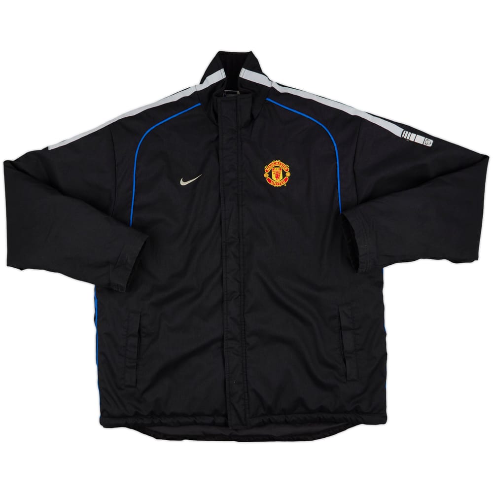 2002-03 Manchester United Nike Padded Bench Coat - 10/10 - (L)