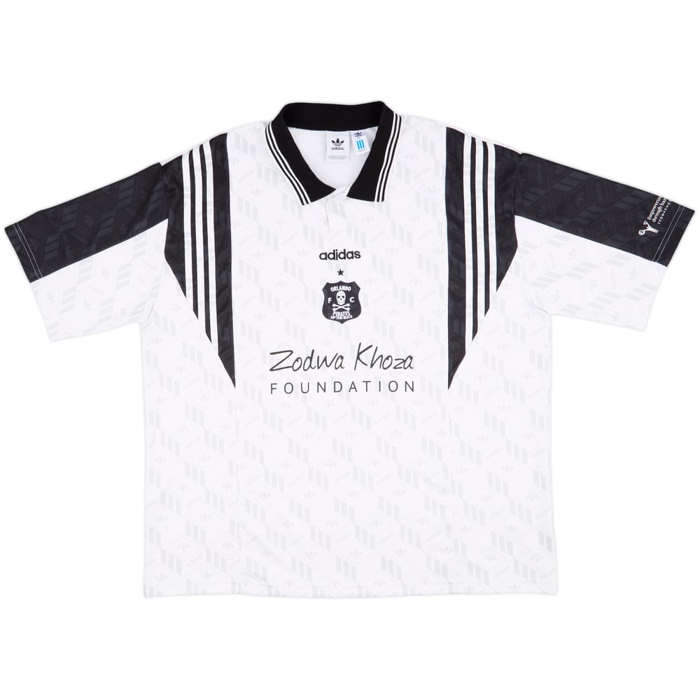 2020-21 Orlando Pirates adidas 1997 Retro Home Shirt - 10/10 - (XXL)