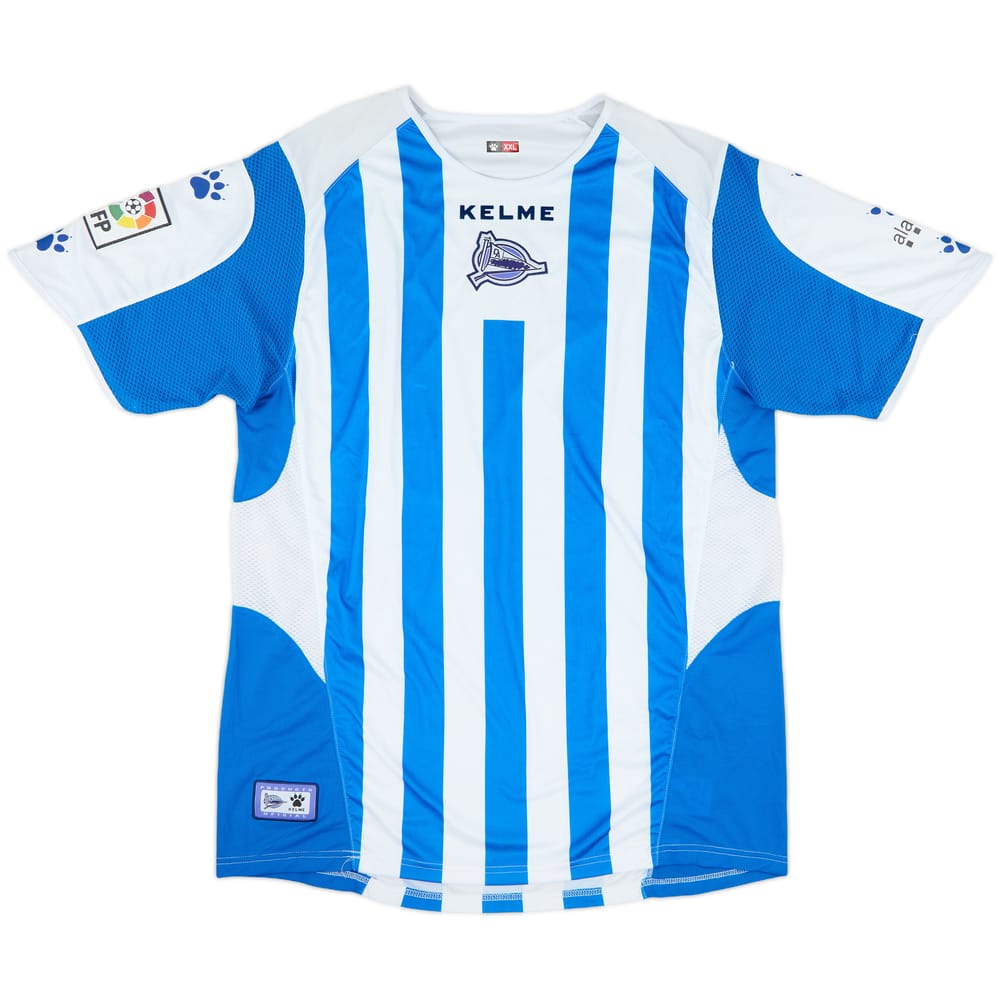2006-07 Alaves Home Shirt - 8/10 - (XXL)