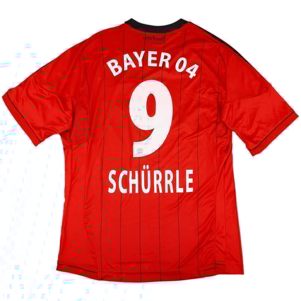 2012-13 Bayer Leverkusen Home Shirt Schurrle #9 - 8/10 - (3XL)