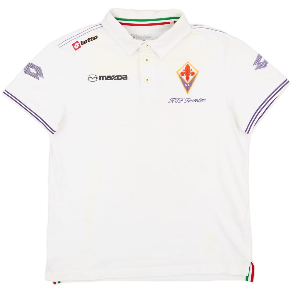 2012-13 Fiorentina Lotto Polo Shirt - 6/10 - (L)