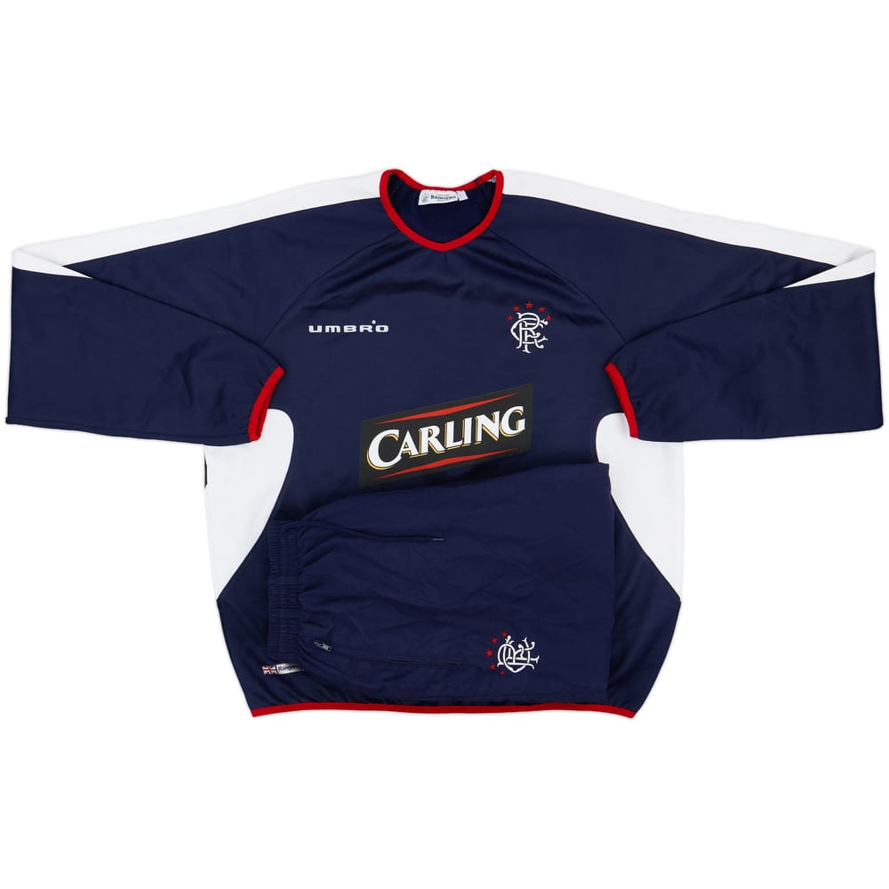 2005-06 Rangers Umbro Tracksuit - 9/10 - (L)