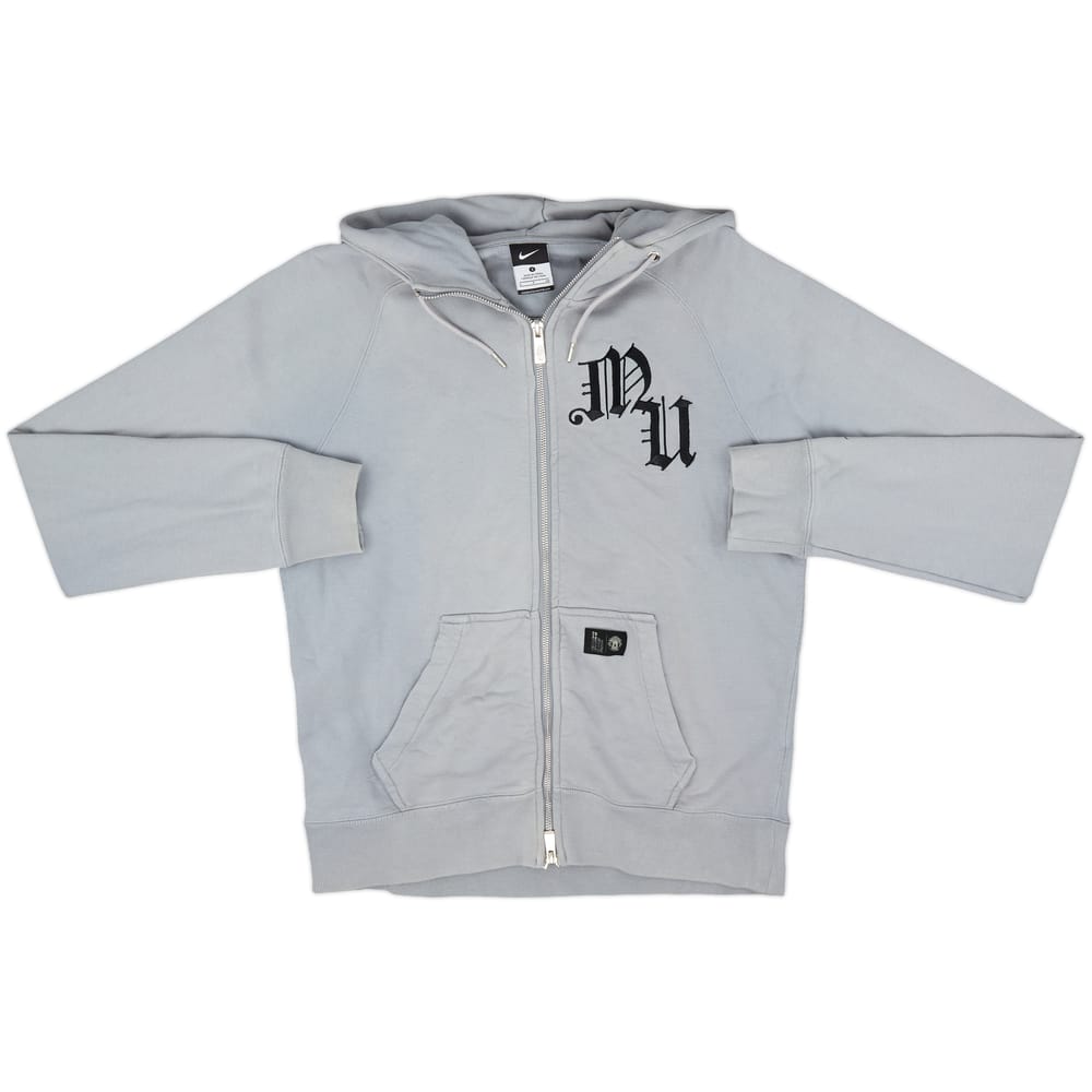 2012-13 Manchester United Nike Hooded Top - 7/10 - (S)