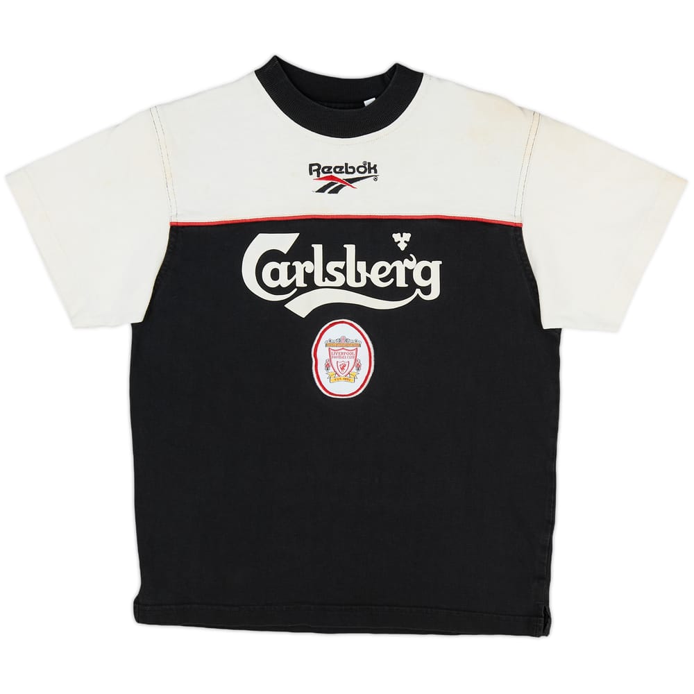 1996-97 Liverpool Reebok Cotton Tee - 6/10 - (XS)