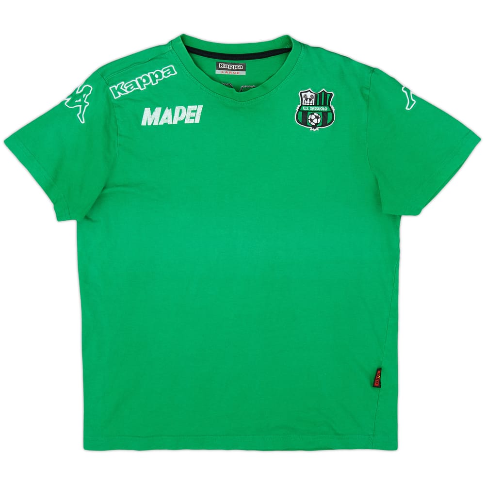 2015-16 Sassuolo Kappa Cotton Tee - 5/10 - (L)