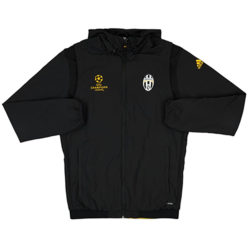 2016-17 Juventus adidas CL Hooded Track Jacket - 8/10 - (M)