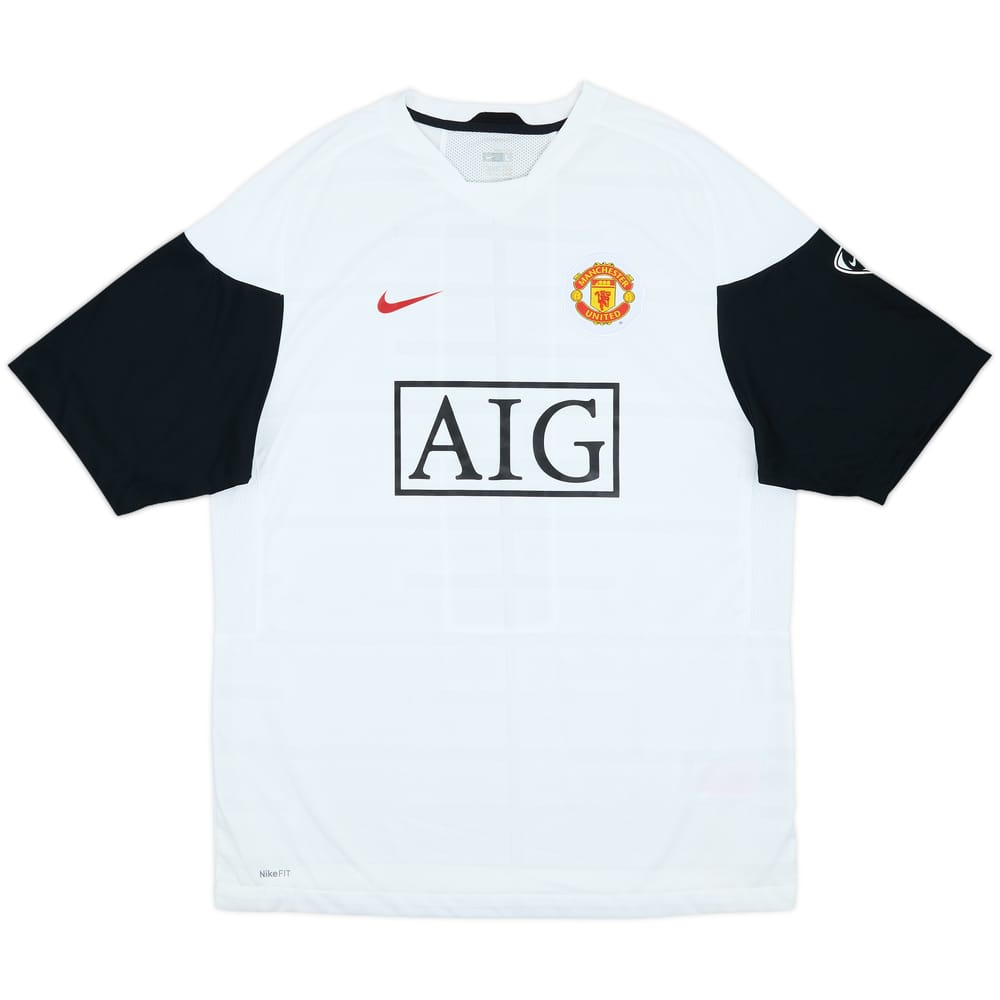 2009-10 Manchester United Nike Training Shirt - 9/10 - (L)