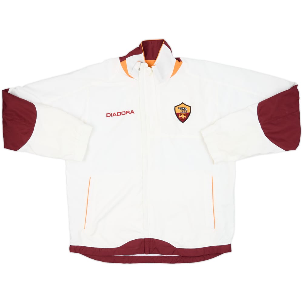 2005-06 Roma Diadora Track Jacket - 9/10 - (L)