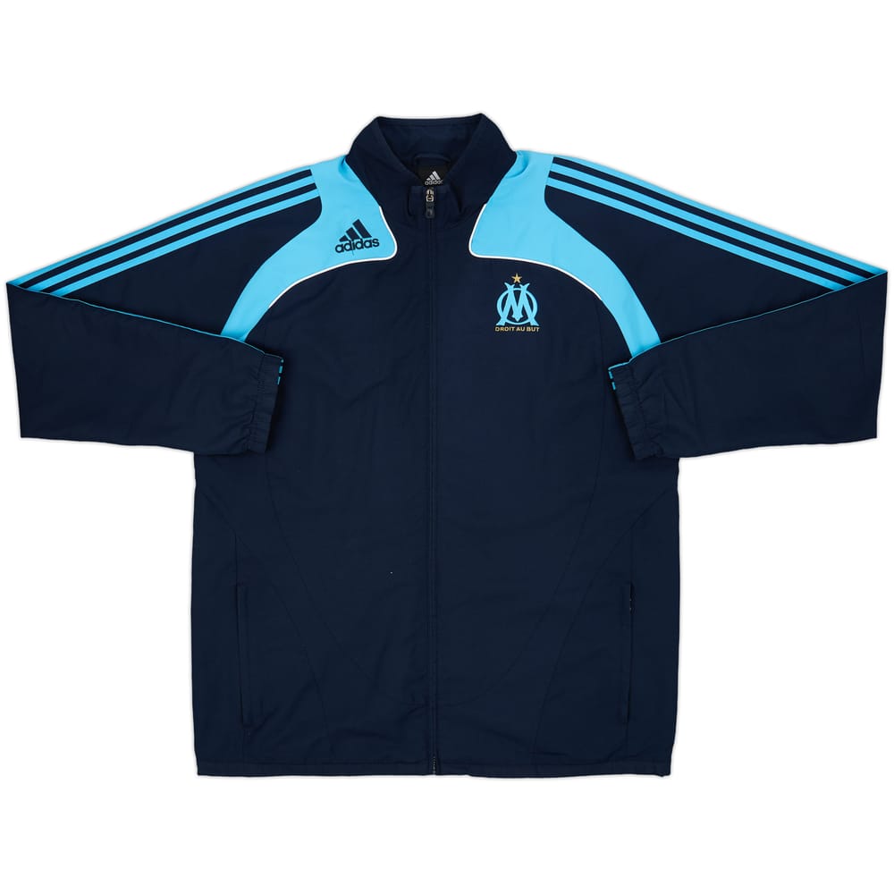 2008-09 Olympique Marseille adidas Track Jacket - 9/10 - (XL)