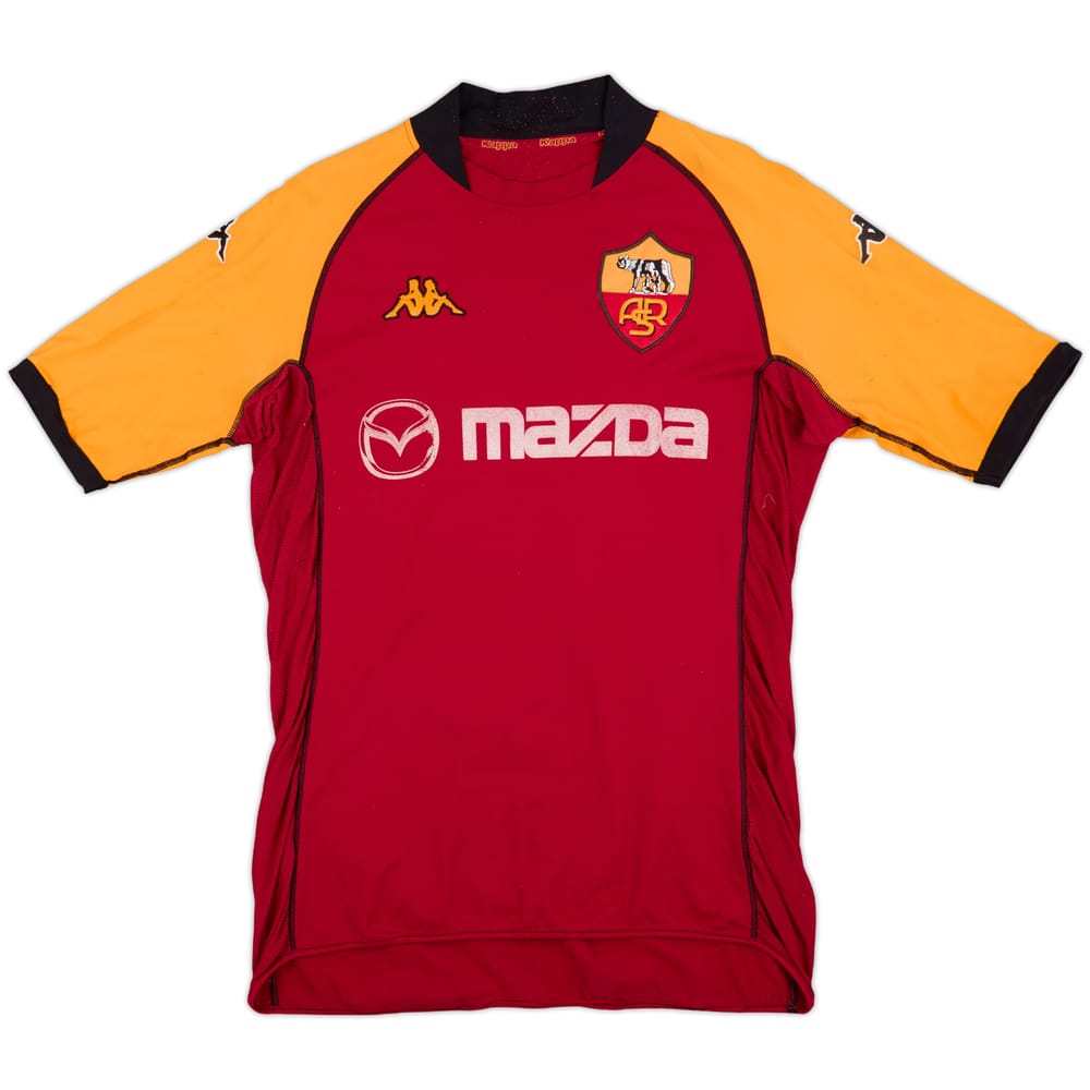2002-03 Roma European Home Shirt - 5/10 - (L)