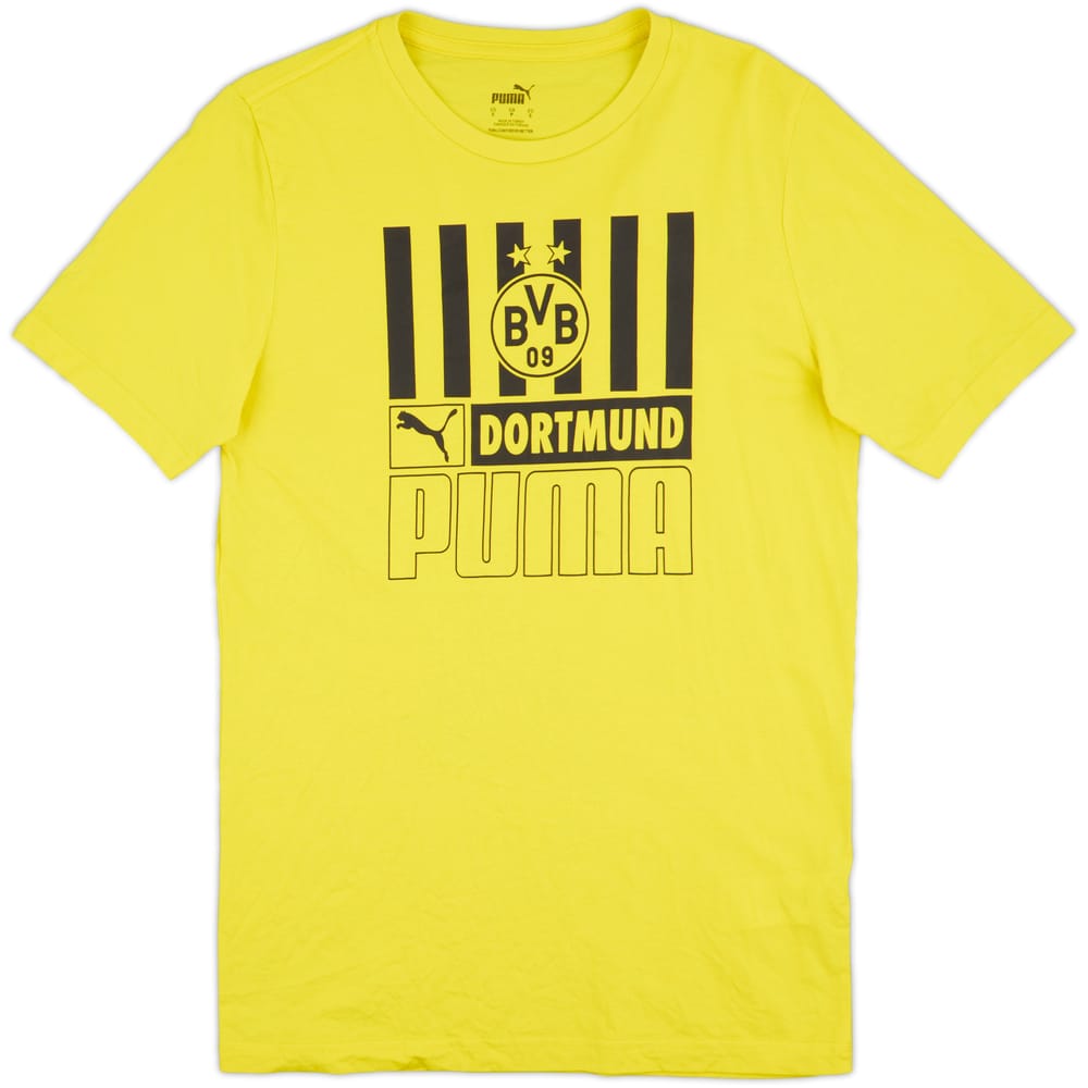 2022-23 Borussia Dortmund Puma Cotton Tee - 9/10 - (S)