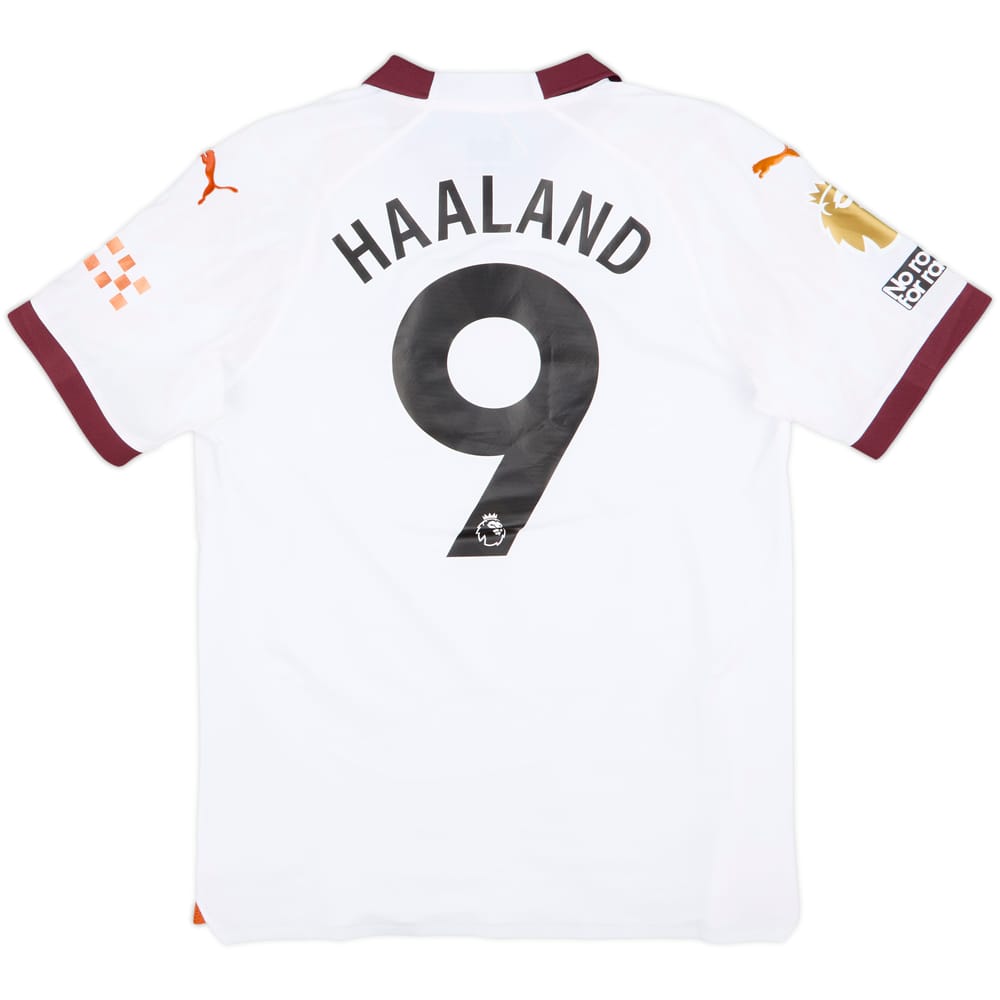 2023-24 Manchester City Player Issue Away Shirt Haaland #9 (S)