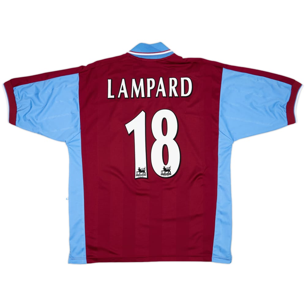 1997-98 West Ham Home Shirt Lampard #18 - 10/10 - (L)