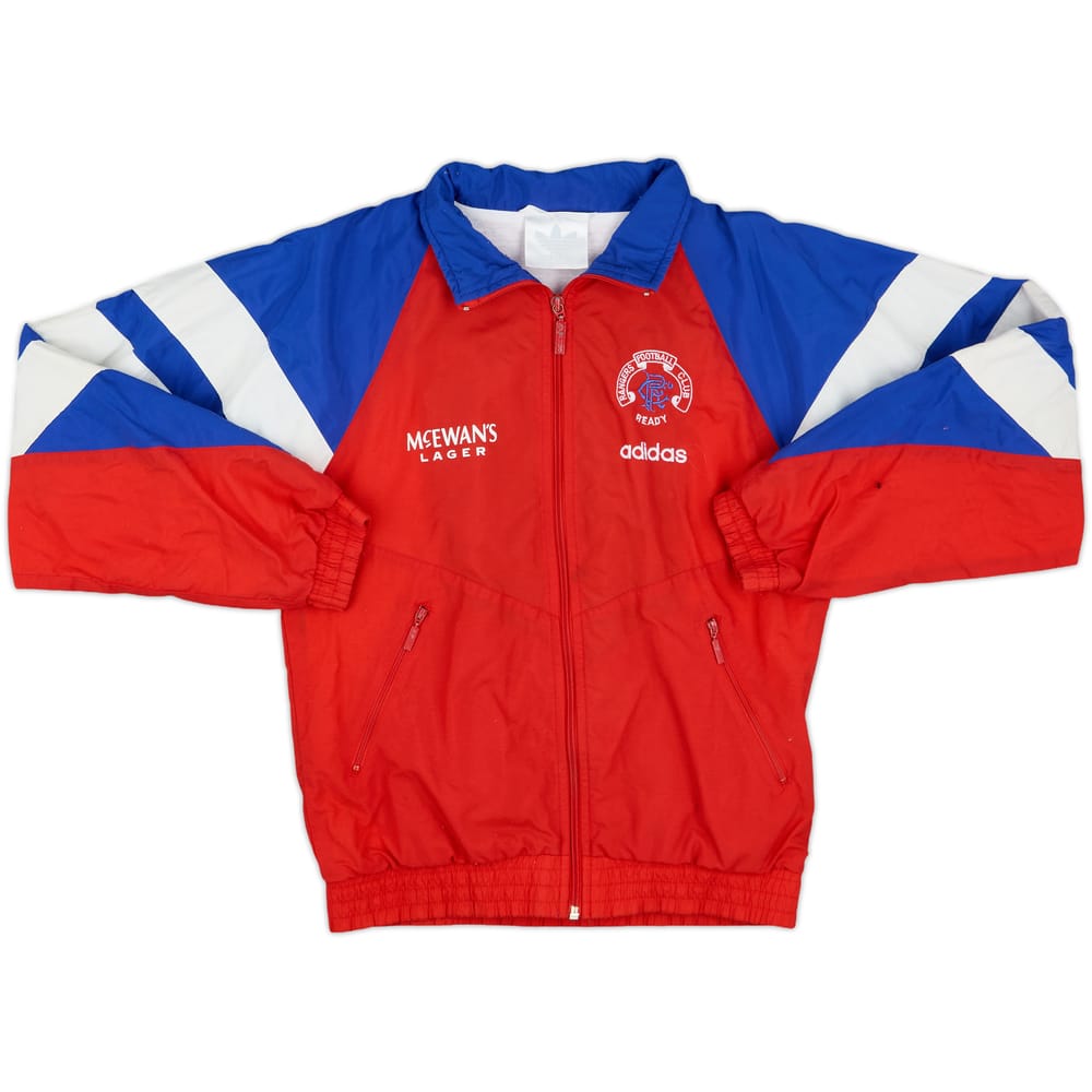 1992-94 Rangers adidas Track Jacket - 9/10 - (L.Boys)
