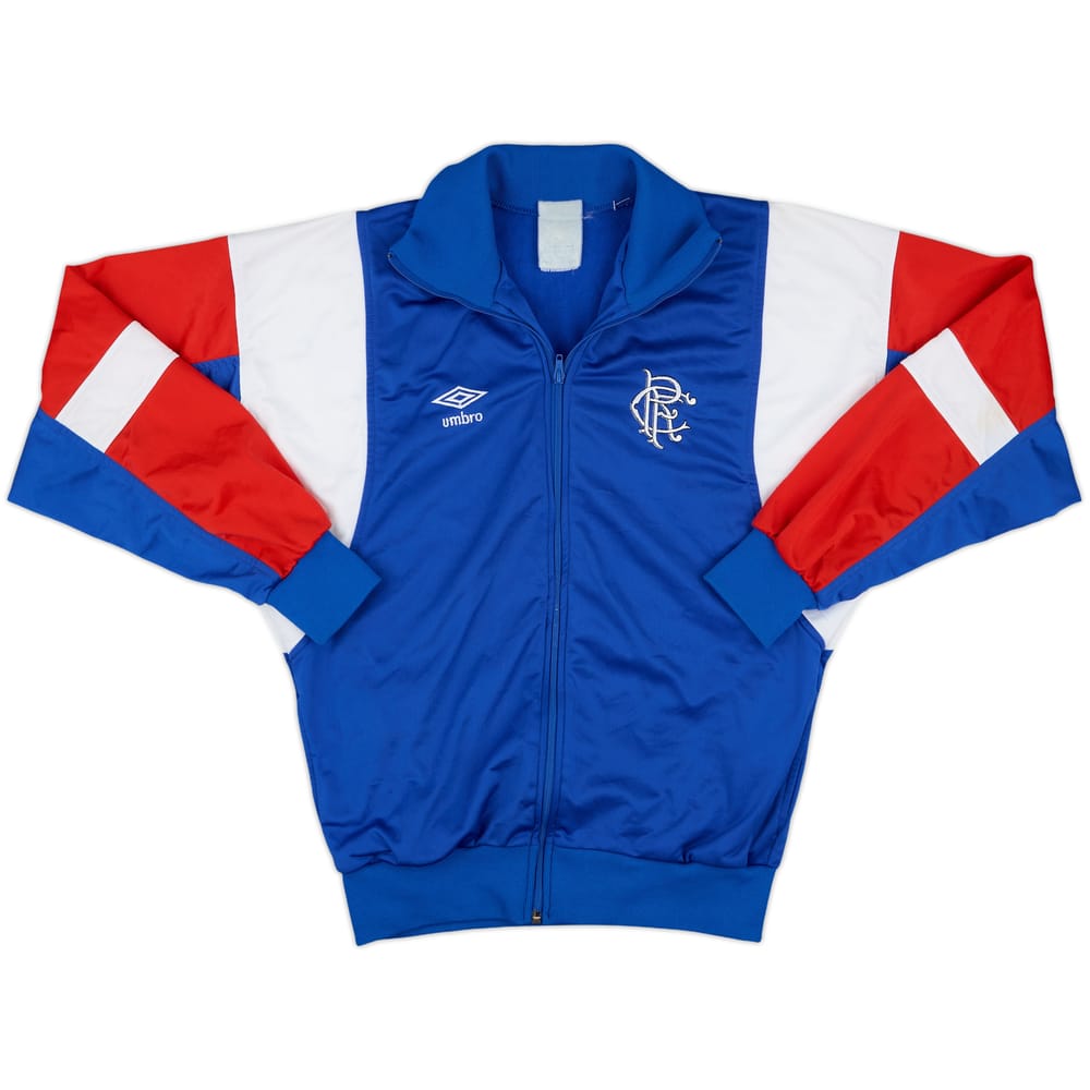 1987-90 Rangers Umbro Track Jacket - 8/10 - (S)
