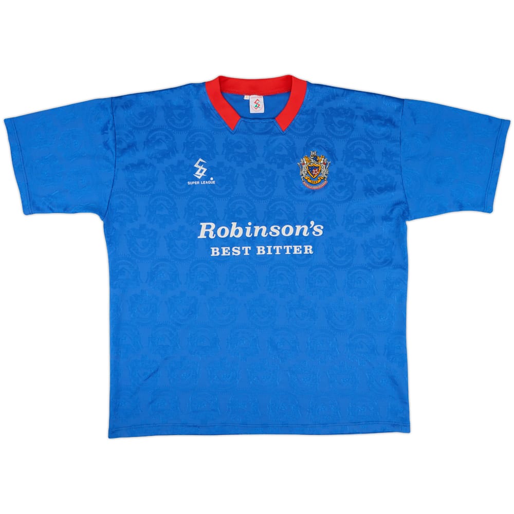1994-95 Stockport County Home Shirt - 9/10 - (XL)