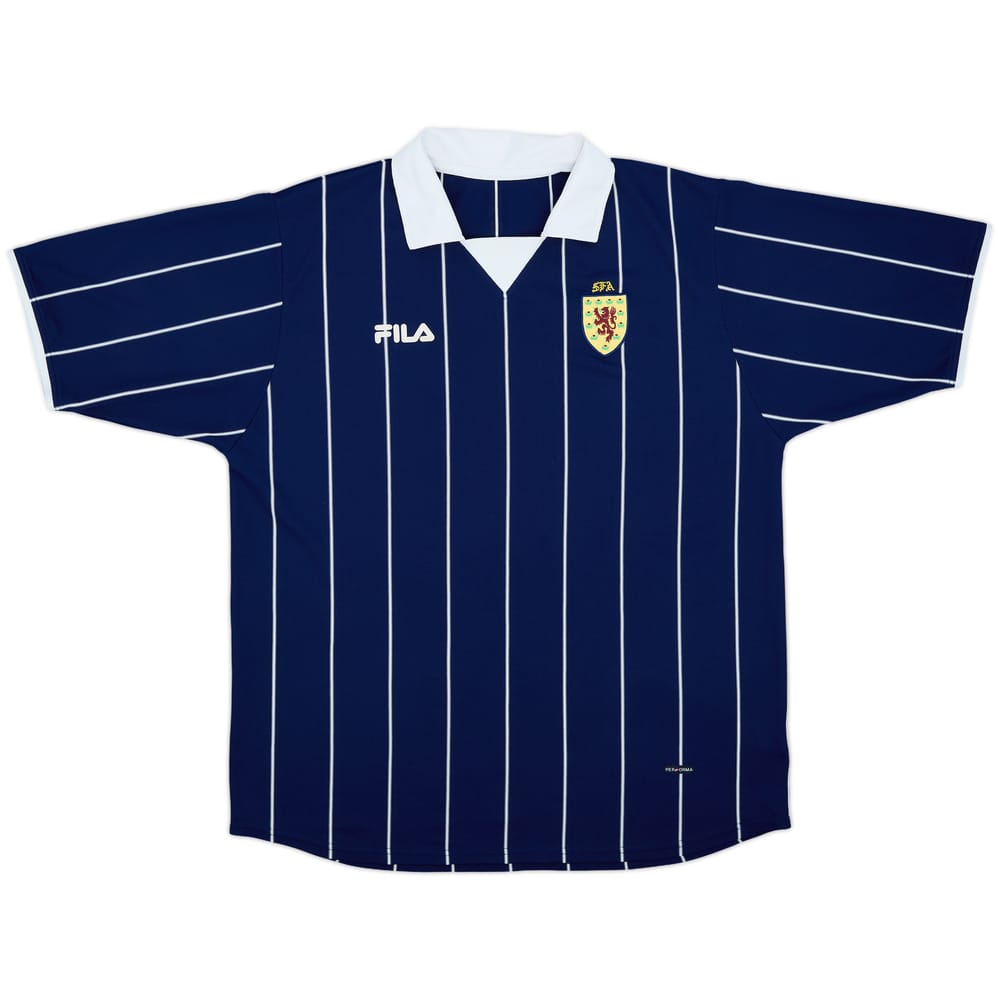 2002-03 Scotland Home Shirt - 8/10 - (XL)