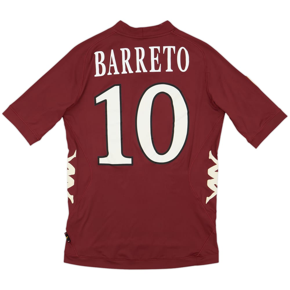 2012-13 Torino Home Shirt Barreto #10 - 8/10 - (L)