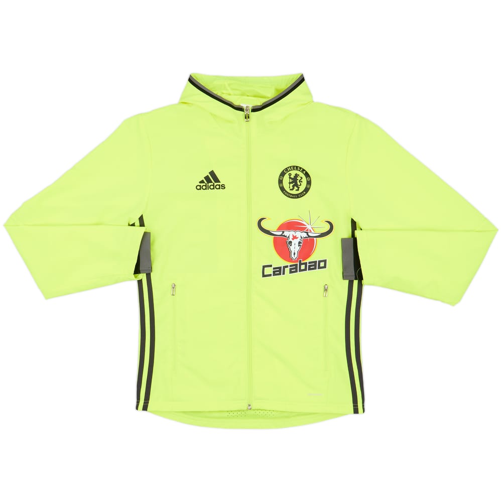 2016-17 Chelsea adidas Hooded Track Jacket - 8/10 - (XS)