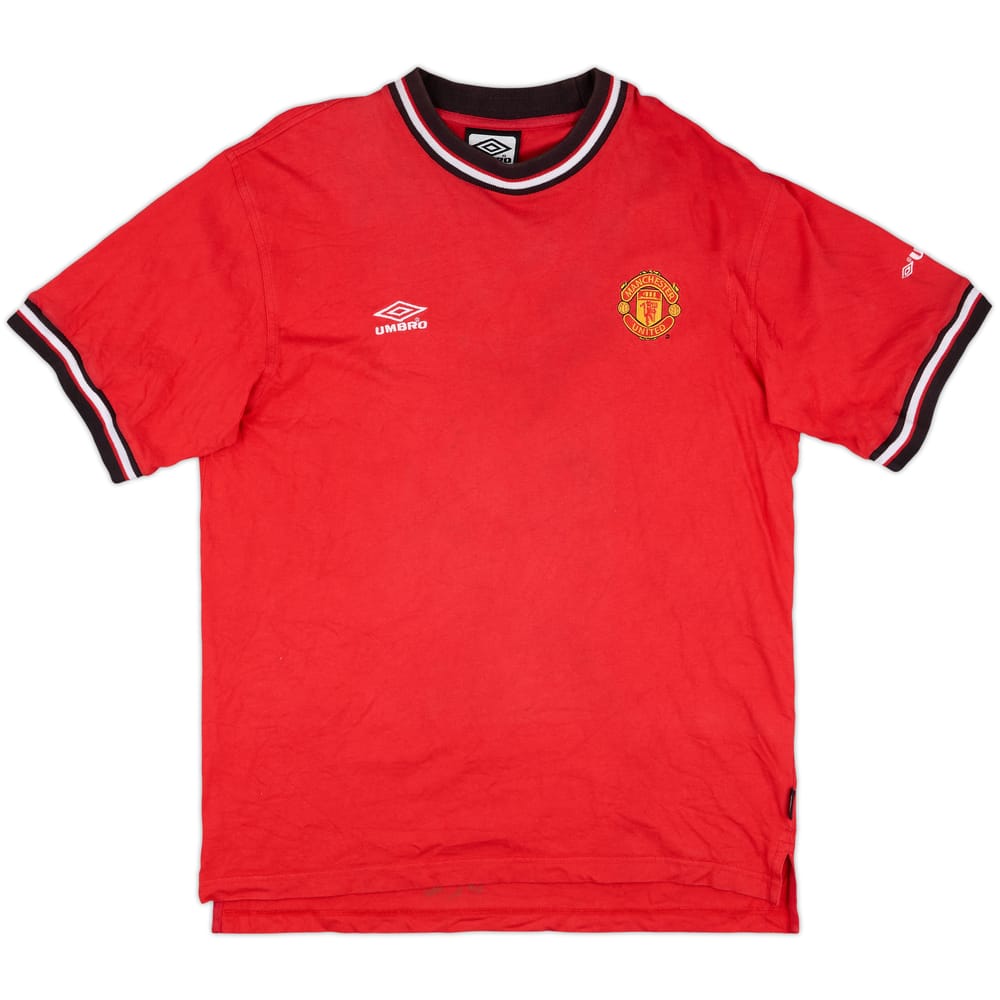 1998-99 Manchester United Umbro Cotton Tee - 6/10 - (XL)