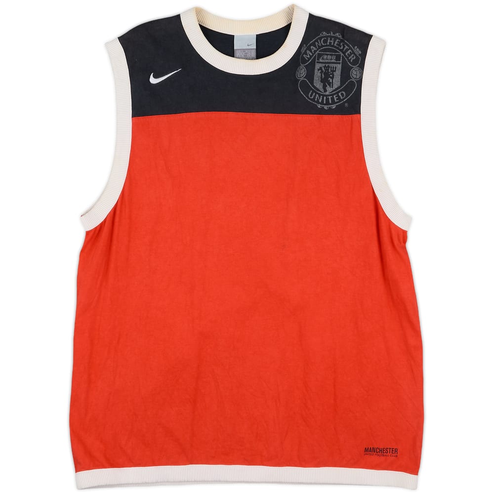 2005-06 Manchester United Nike Training Vest - 4/10 - (XL)
