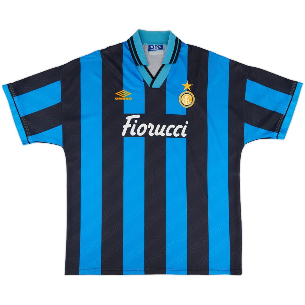 1994-95 Inter Milan Home Shirt - 7/10 - (XL)
