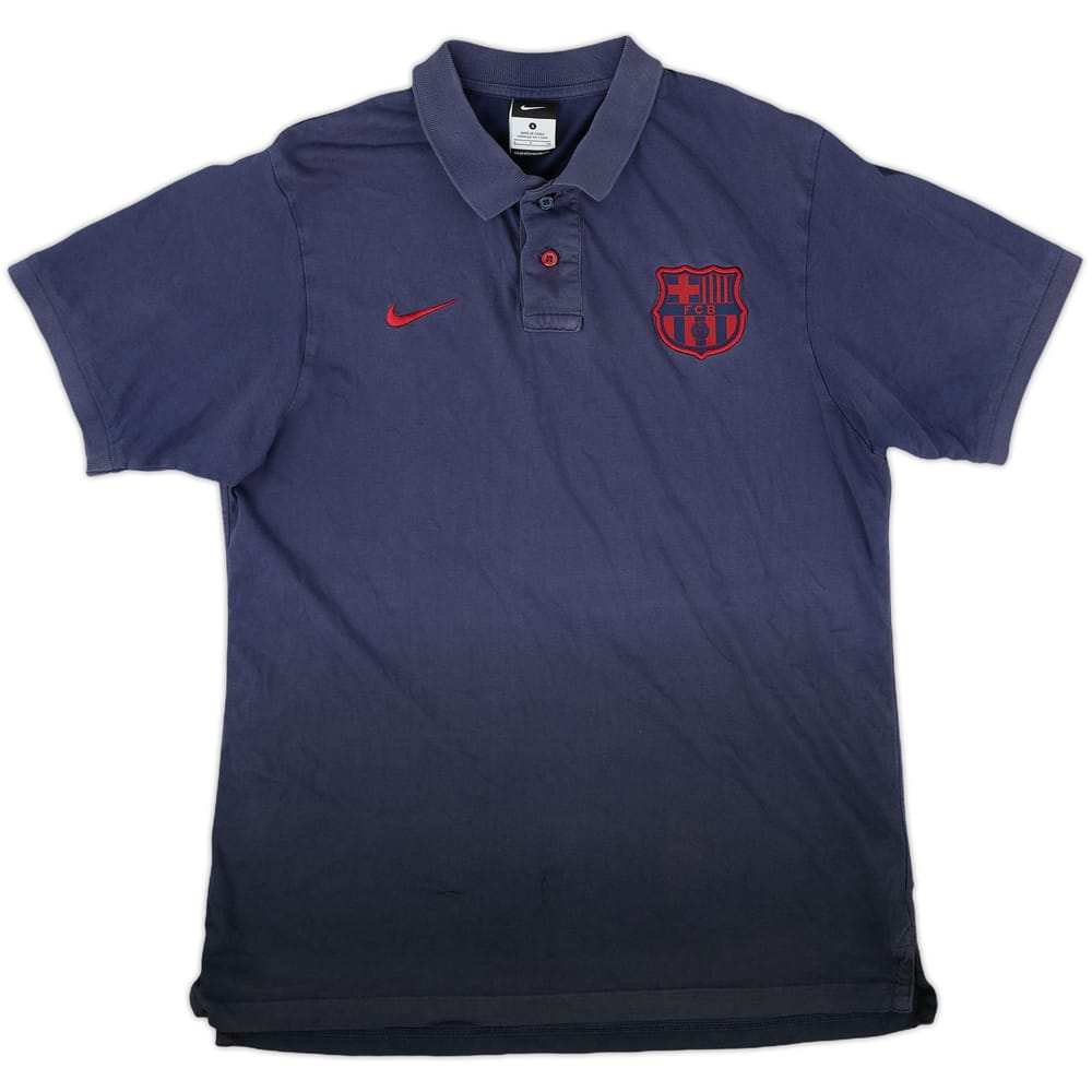 2013-14 Barcelona Nike Polo Shirt - 8/10 - (S)
