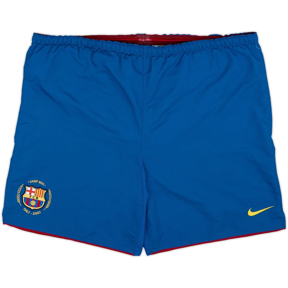 2007-08 Barcelona Home Shorts - 7/10 - (L)
