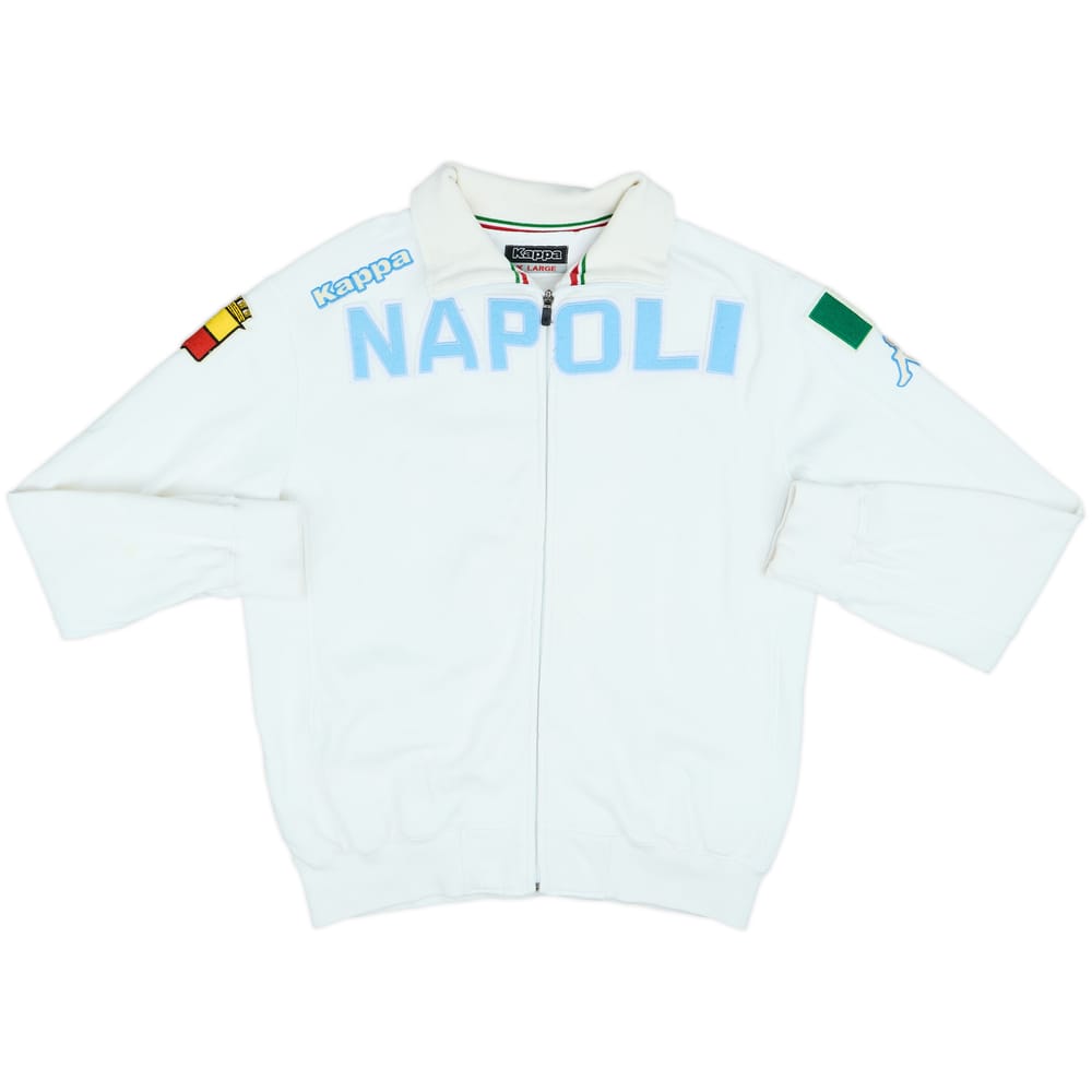 2009-10 Napoli Kappa Track Jacket - 8/10 - (XL)
