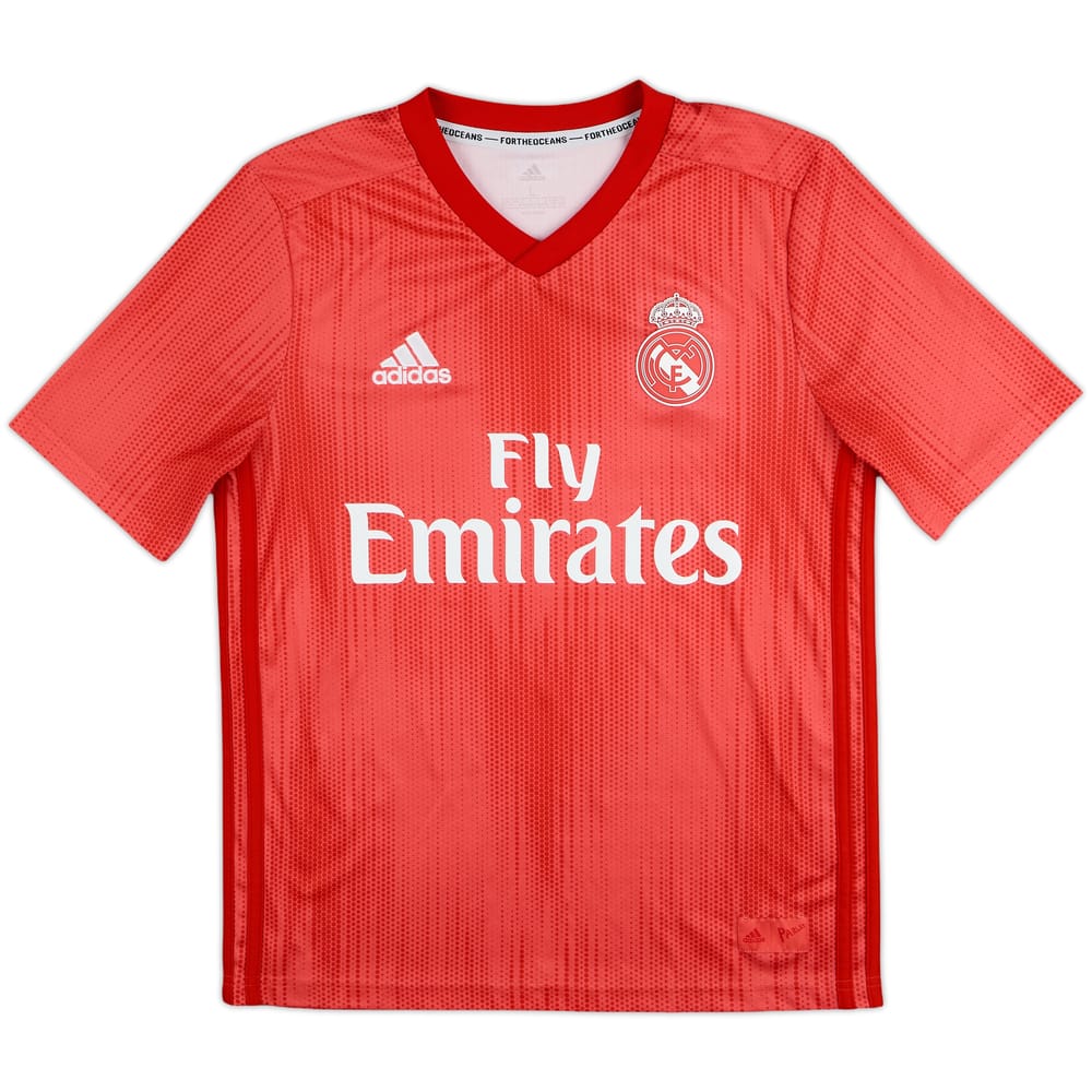 2018-19 Real Madrid Third Shirt - 9/10 - (L.Boys)