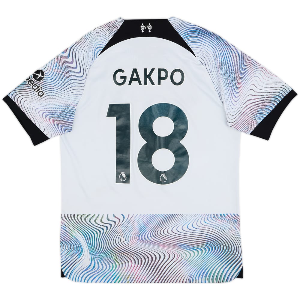 2022-23 Liverpool Away Shirt Gakpo #18 - 7/10 - (M)