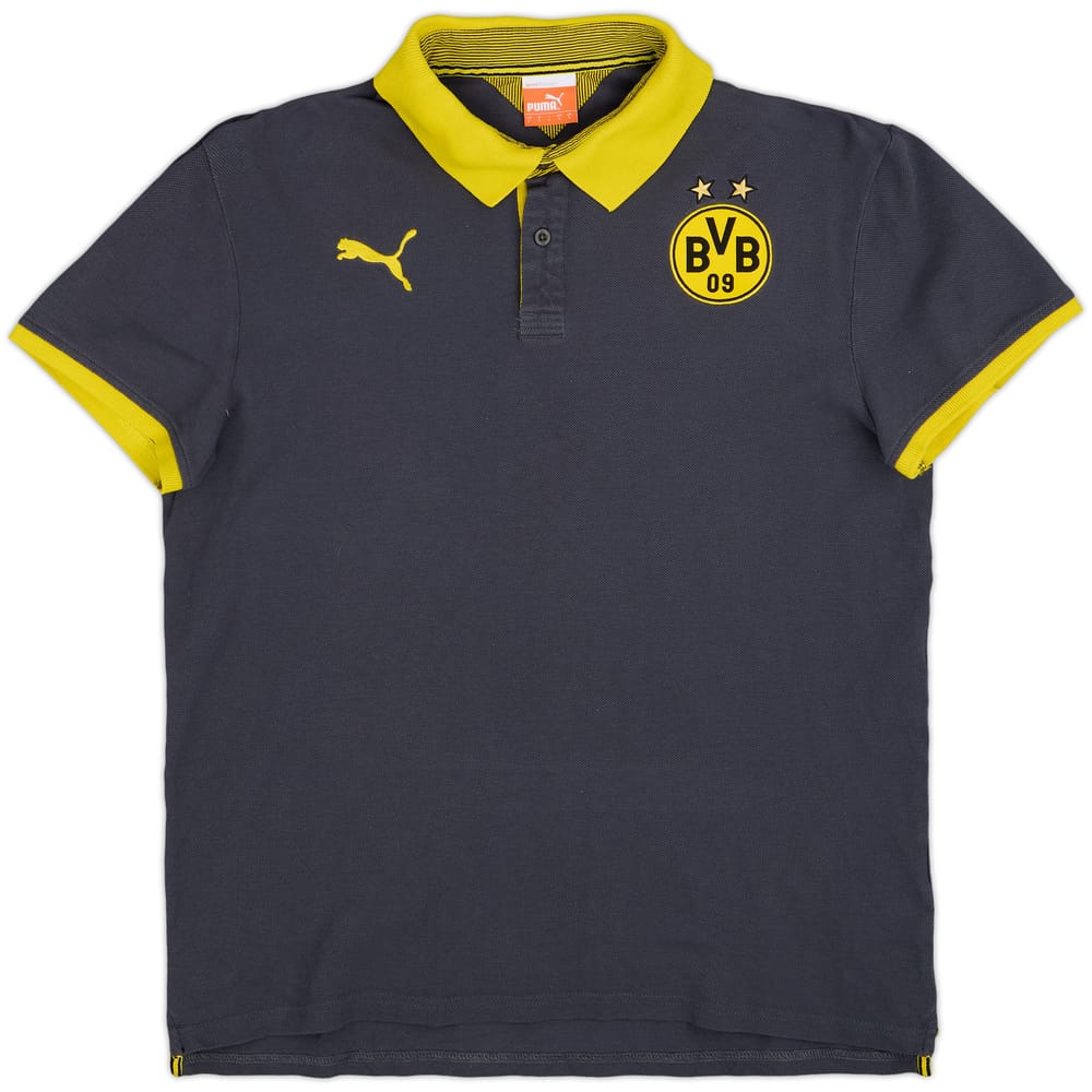 2014-15 Borussia Dortmund Puma Polo Shirt - 9/10 - (L)
