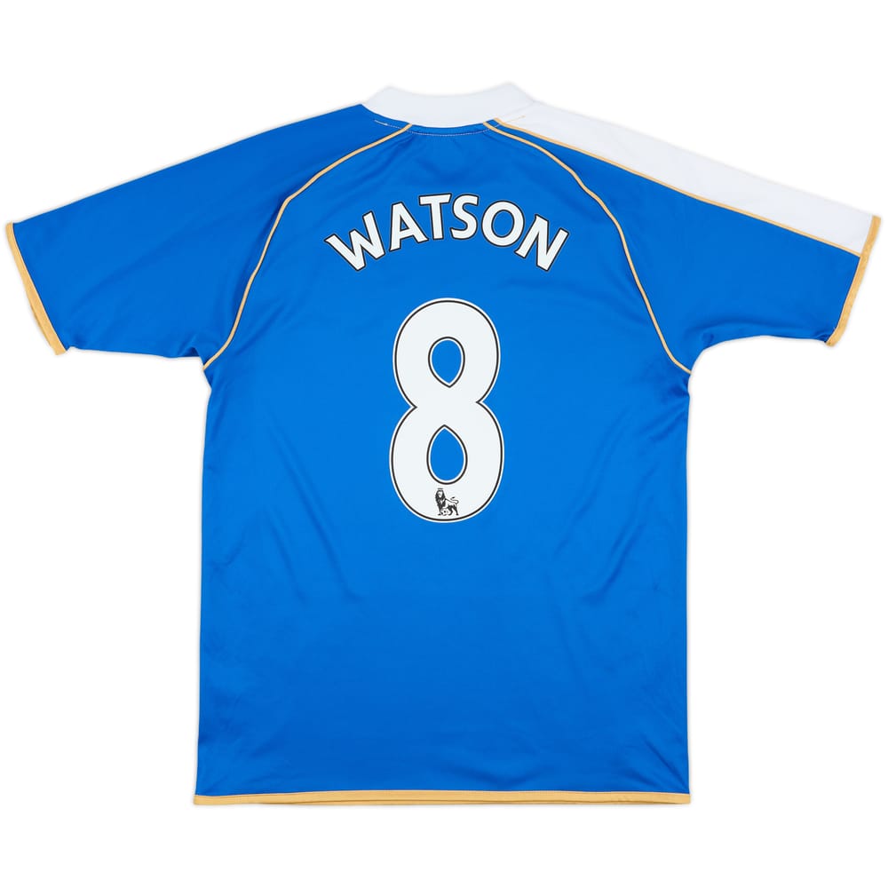 2010-11 Wigan Home Shirt Watson #8 - 9/10 - (S)