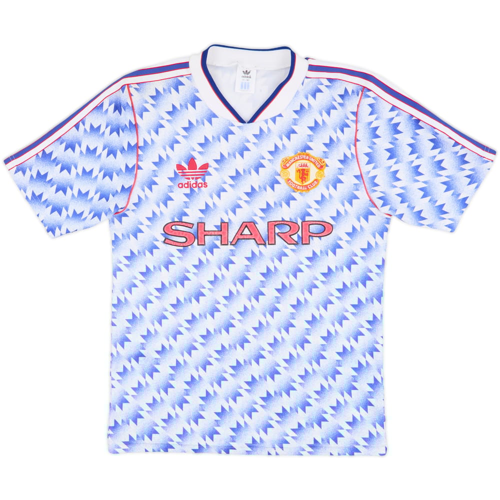 1990-92 Manchester United Away Shirt - 8/10 - (S)
