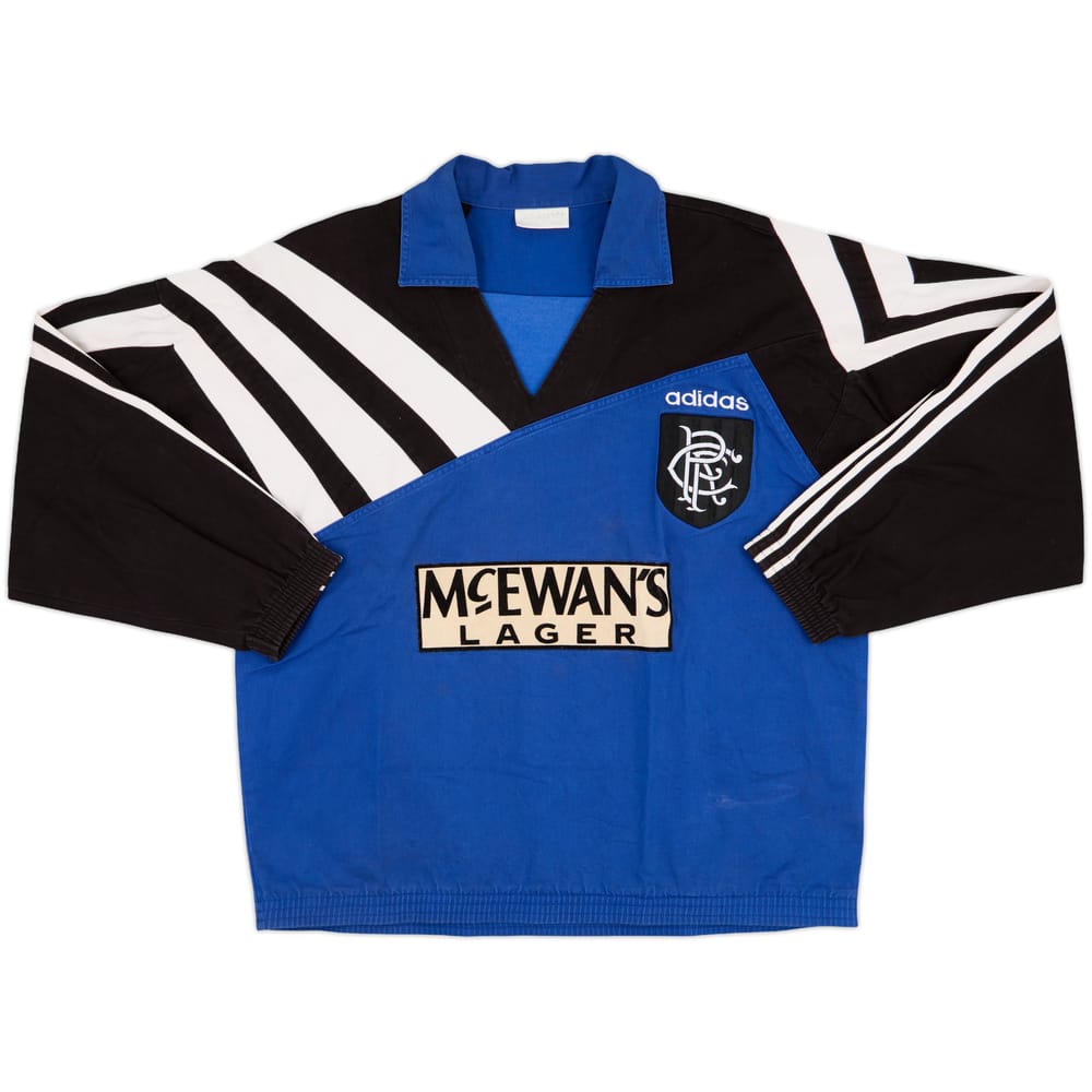 1995-96 Rangers adidas Drill Top - 7/10 - (3XL)