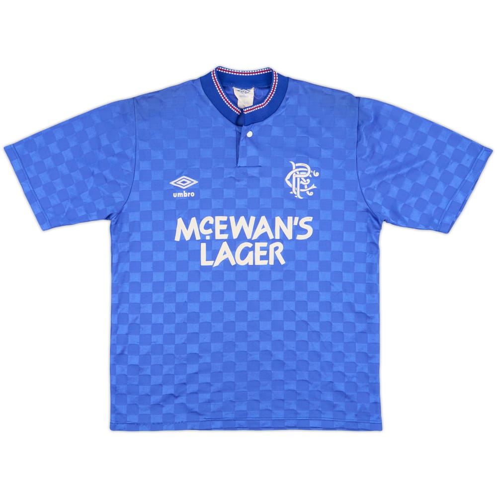 1987-90 Rangers Home Shirt - 7/10 - (S)