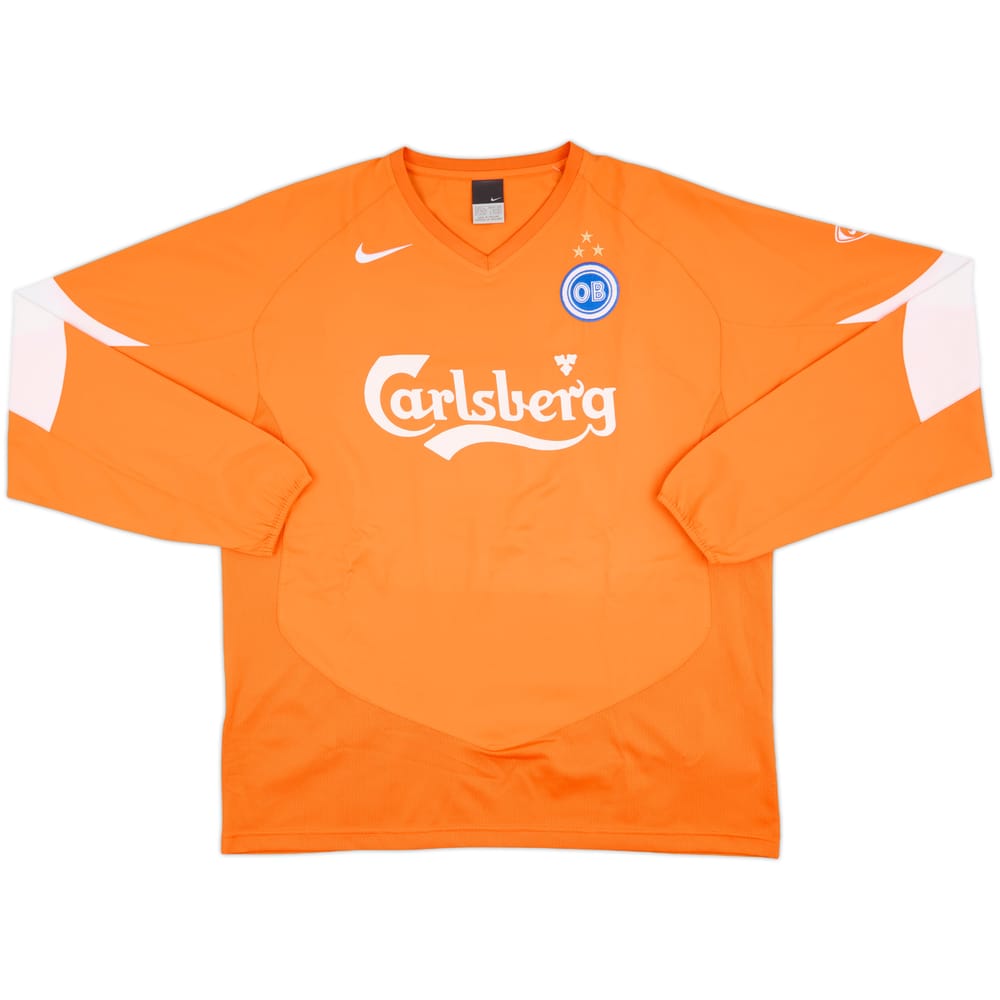 2005-06 OB Odense Third L/S Shirt - 7/10 - (XL)