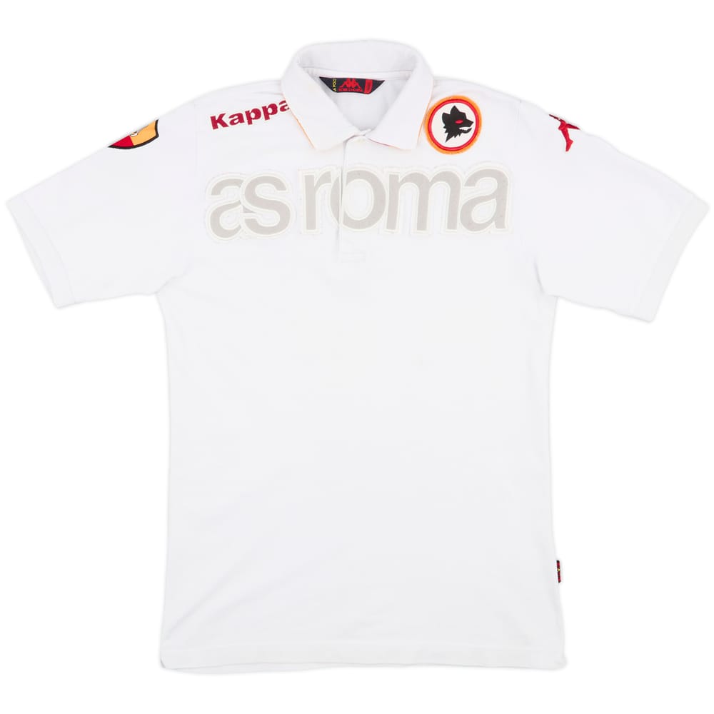 2003-04 Roma Kappa Polo Shirt - 7/10 - (S)