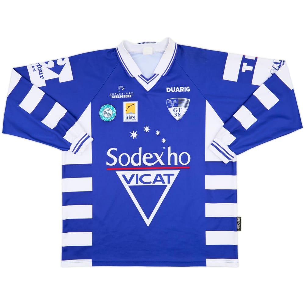 1999-00 Grenoble Foot Home L/S Shirt - 9/10 - (XL)