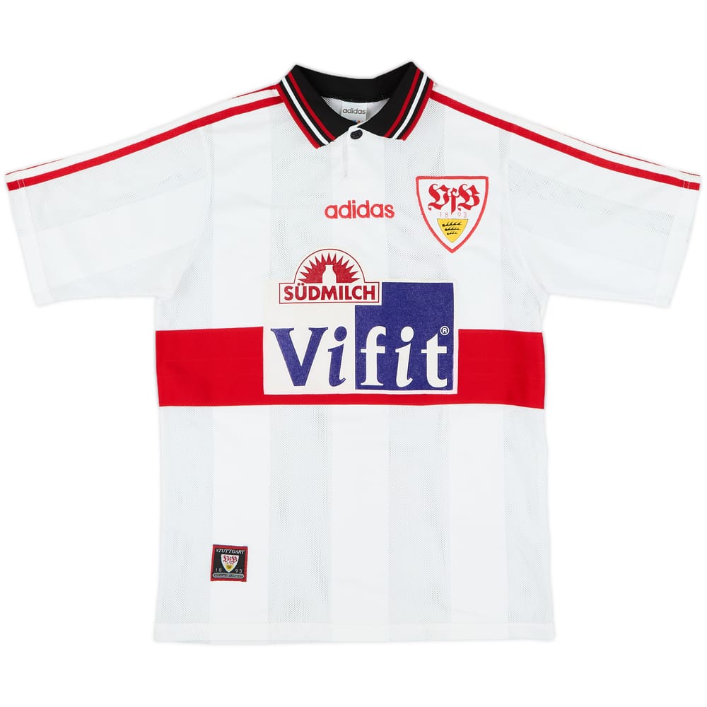 1996-97 Stuttgart Home Shirt - 8/10 - (XL.Boys)