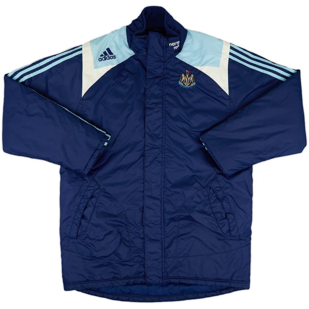 2007-08 Newcastle adidas Padded Bench Coat - 7/10 - (S)