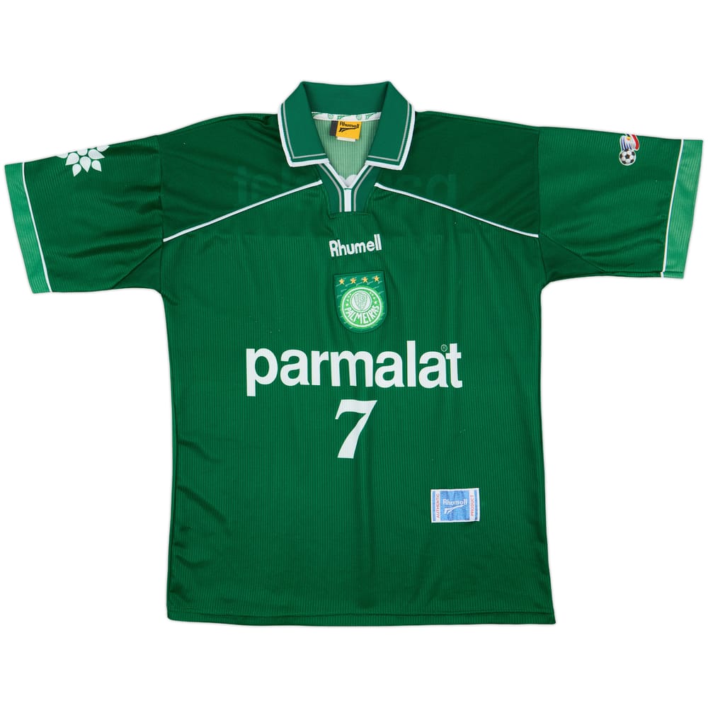 1999 Palmeiras Home Shirt #7 - 8/10 - (M)